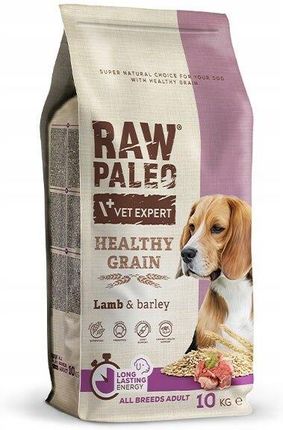 Vet Expert Raw Paleo Healthy Grain Adult Lamb Dla Psa 10Kg