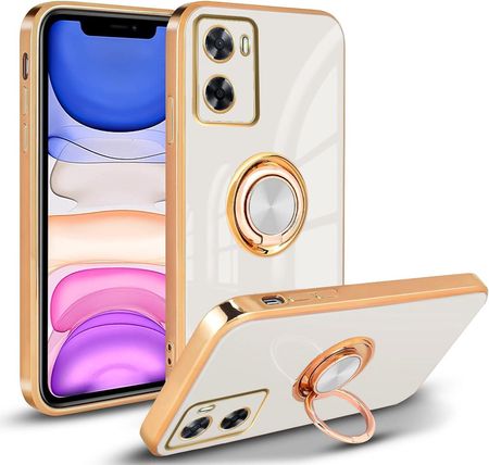 Itel Etui Glamour Ring Do Oppo A57 A57S A77 Szkło