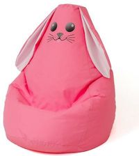 Zdjęcie Pufa Worek Sako Królik Różowy Xl 130X90 - Warka