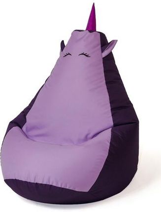 Go Gift Pufa Worek Sako Jednorożec Fiolet- Jasny Fiolet Xxl 140X100