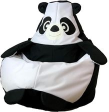 Zdjęcie Pufa Worek Sako Panda Czarny-Biały Xl 130X90 - Pacanów