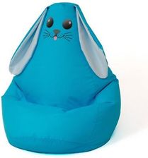 Zdjęcie Pufa Worek Sako Królik Niebieski L 105X80 - Piaseczno