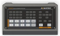 AVMATRIX HVS0401E Micro Stream Switcher | Mikser wideo FullHD, 4-kanałowy, 4x HDMI, 1x DisplayPort, streaming USB/LAN