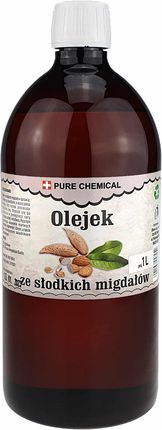OLEJ MIGDAŁOWY - Olejek ze słodkich migdałów 1L PURECHEMICAL