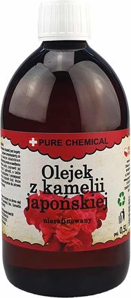 OLEJEK TSUBAKI - Nierafinowany olej z Kamelii Japońskiej 500ml PURECHEMICAL