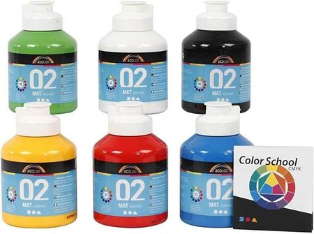 Creativ Company A-Color Acrylic Paint Matt 6x500ml