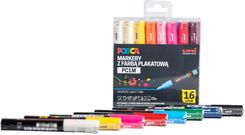 Zdjęcie Posca Marker Plakatowy Uni Pc 1M Zestaw 16Kolorów - Maków Podhalański