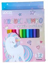 Zdjęcie Majewski Kredki Jumbo Loozz Game 12szt. - Skępe