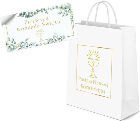 Alletime.Pl Zestaw Komunijny Torebka + Naklejka 137X70