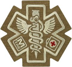 Zdjęcie M-Tac Naszywka Paramedic Haft Coyote - Obrzycko
