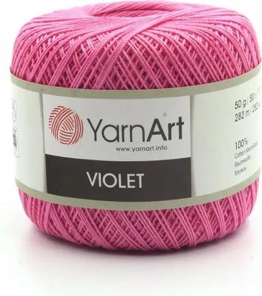 Yarnart Kordonek Violet 5001 Róż