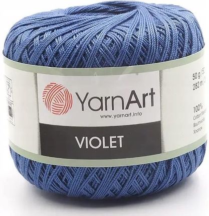 Yarnart Kordonek Violet 0154 Niebieski Ciemny