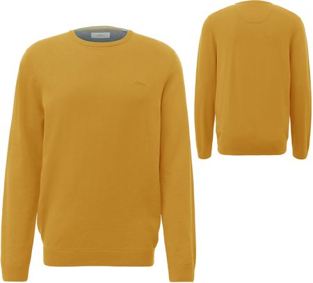 Sweter męski s.Oliver żółty - XL