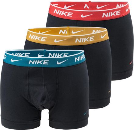 Męskie Bokserki Nike Trunk 3Pk 0000KE1008C4R – Czarny
