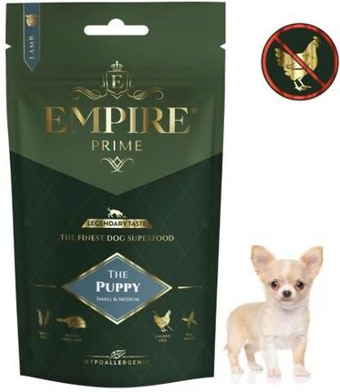Empire Prime Monobiałkowa Karma Dla Szczeniaków I Juniorów Chihuahua Hipoalergiczna Bez Kurczaka 50G