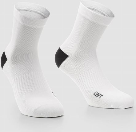 Assos Essence Socks Low Twin Pack Holy White