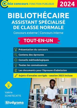 Bibliothécaire Assistant Spécialisé Classe Normal – Tout-en-un ...