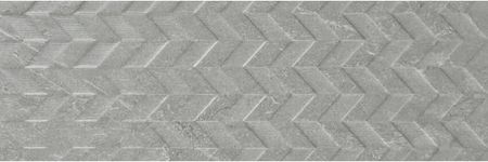 Azulejos Benadresa Płytka Dekoracyjna Freccia Kingstone Grey mat 33.3x100