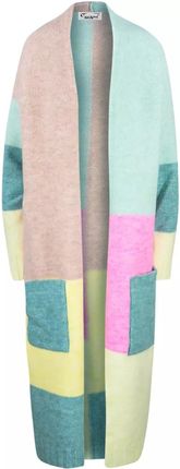 Kardigan kolorowy długi sweter ELIZABETH