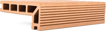 G21 Deska Tarasowa Z Zakończeniem 2,5x14,8x400cm Jasne Drewno Wpc - zdjęcie 3