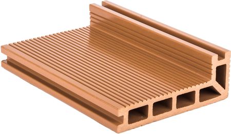 G21 Deska Tarasowa Z Zakończeniem 2,5x14,8x400cm Jasne Drewno Wpc - zdjęcie 5
