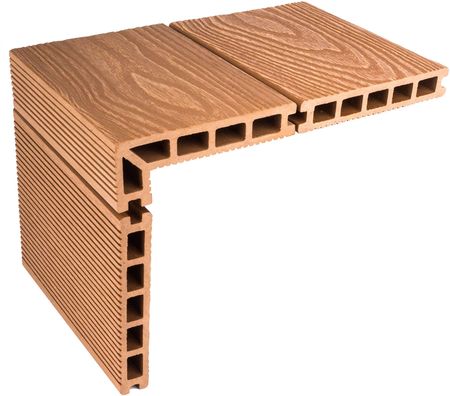 G21 Deska Tarasowa Z Zakończeniem 2,5x14,8x400cm Jasne Drewno Wpc - zdjęcie 6