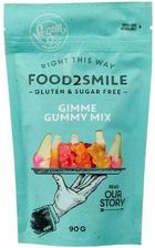 Zdjęcie Food2Smile Żelki Bez Dodatku Cukru Bezglutenowe Wegańskie Gimmy Gummy Mix 90g - Świdnica