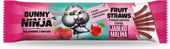 Zdjęcie Bunny Ninja Fruit Straws Przekąska Owocowa O Smaku Jabłko Malina 16g - Wieleń