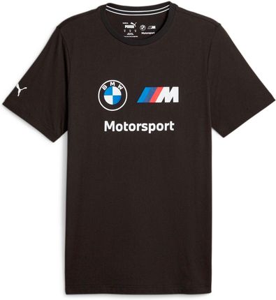 Koszulka męska Puma BMW MMS ESS LOGO czarna 62131401