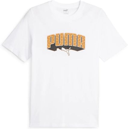 Męska Koszulka z krótkim rękawem Puma Graphics Hip Hop Tee 67718902 – Biały