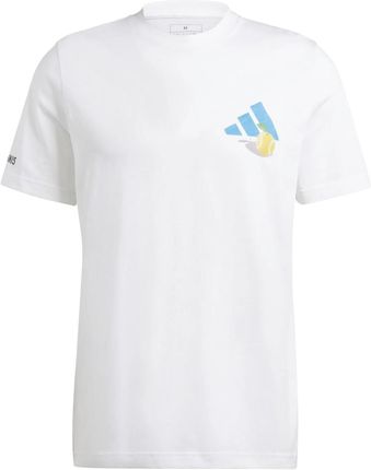 Męska Koszulka z krótkim rękawem Adidas M Chc G T Ii5923 – Biały