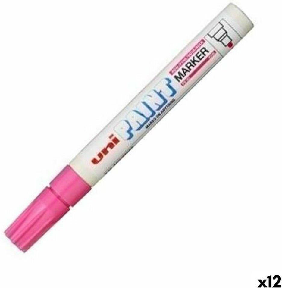 UniBall Marker Permanentny Px20 Różowy 2,8mm (12 Sztuk) Ceny i