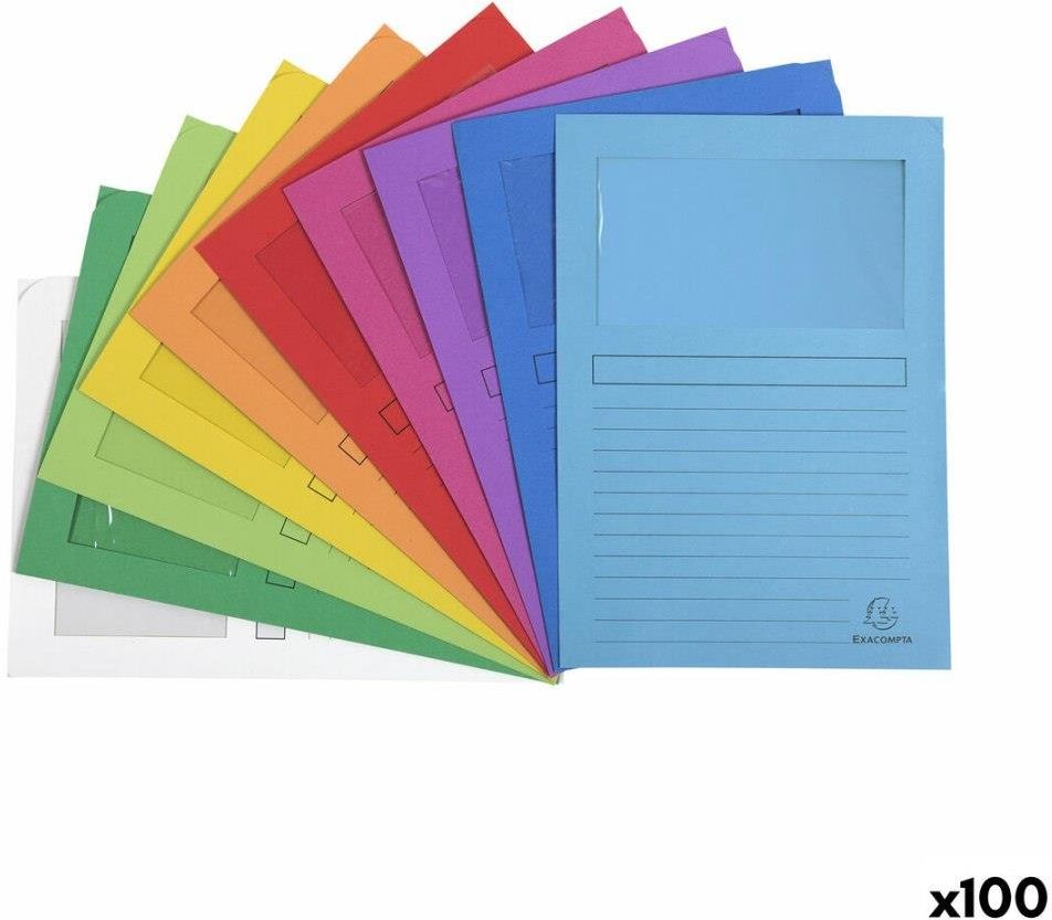 Exacompta Podfolder Forever Przezroczyste Okno A4 (100 Sztuk) - Ceny i ...