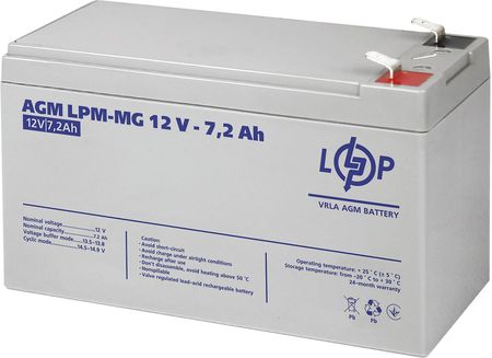 Akumulator multiżelowy LPM-MG 12V - 7.2 Ah