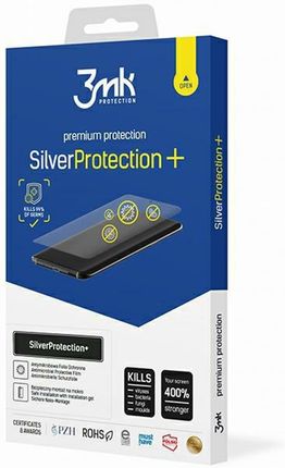 3Mk Silver Protect Iphone 15 Plus 6 7" Antymikrobowa Folia Montowana Na Mokro