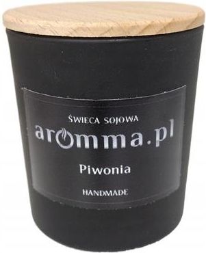 Świeca sojowa PIWONIA 180 ML Aromma PIĘKNY ZAPACH