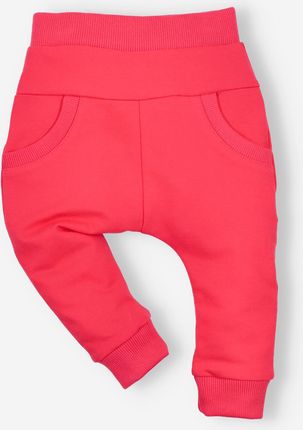 Spodnie dresowe KOLOROWY LAS z bawełny organicznej dla dziewczynki