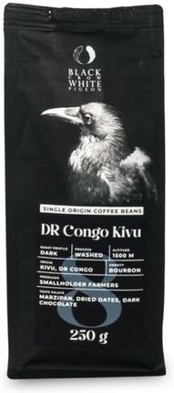 Przyjaciele  Single-Origin Black Crow White Pigeon DR Konga Kivu Ziarnista 250g