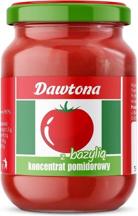 Dawtona Koncentrat Pomidorowy Z Bazylią 190g