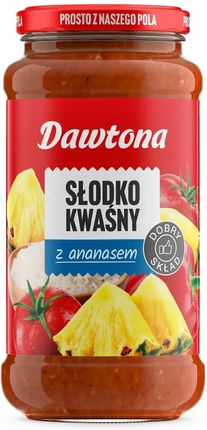 Dawtona Sos Słodko-Kwaśny Z Ananasem 520g