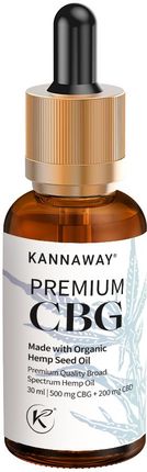 Olejek Konopny Cbg 30Ml Kannaway Pure 500Mg Cannabis Hemp - Opinie 