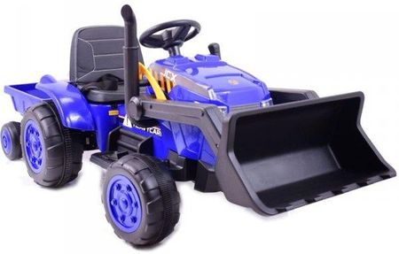 Super-Toys Traktor Na Akumulator Z Przyczepą Jcx Pilot/S-617 Niebieski