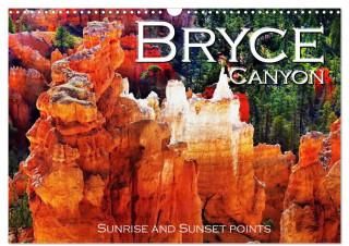 Bryce Canyon Sunrise And Sunset Points Wall Calendar Din A