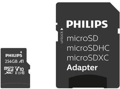 Philips Karta pamięci Class SDXC 256GB + Adapter