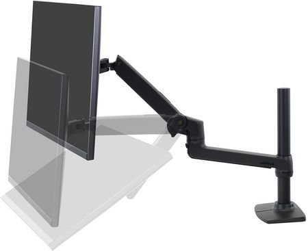 Ergotron LX Desk Monitor Arm Tall Pole czarny (45-537-224