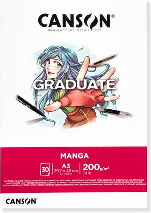 Canson Blok Graduate Manga A3 200G 30 Ark.