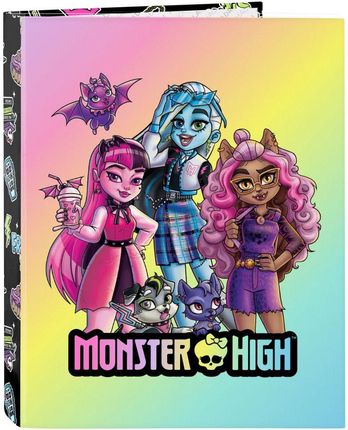 Monster High Segregator Creep Czarny A4 26.5X33X4Cm