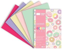 Blok A4 20K Deco Sweet 5 Kolorów Happy Color