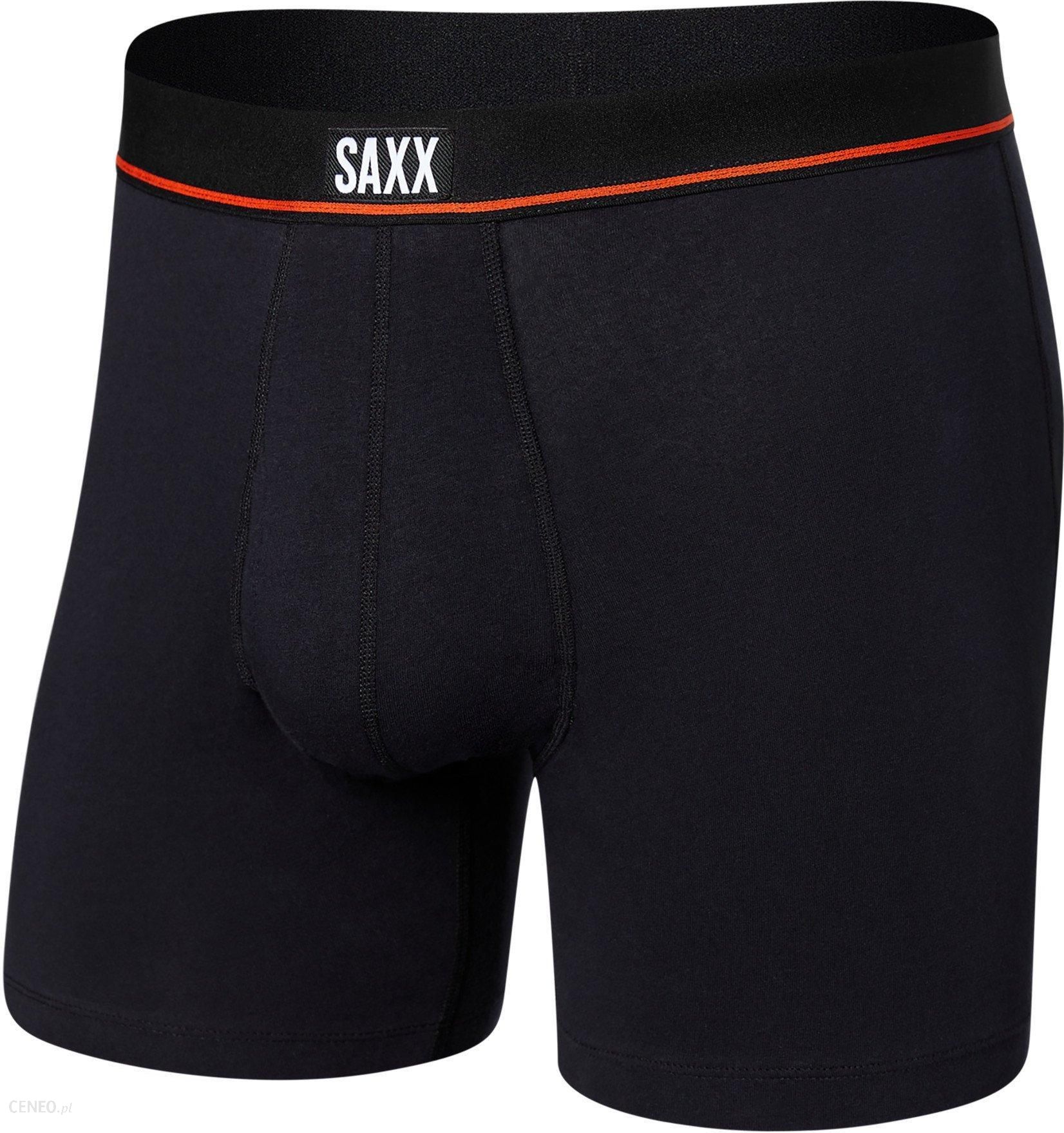 Saxx Non-Stop Stretch Cotton Boxer Brief Fly - Ceny i opinie - Ceneo.pl