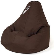 Zdjęcie Go Gift Pufa Worek Sako Grusza Czekolada xl 130x90 - Tolkmicko